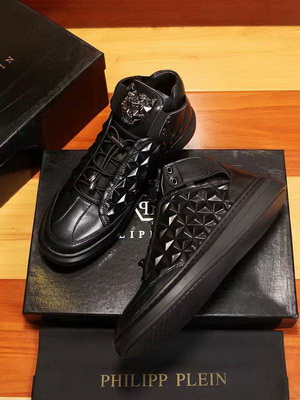 PhiliPP Plein High-Top Fashion Men Shoes--030